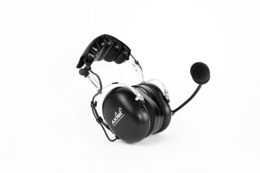 axiwi he-080 headset voor geluiddemping 29 dB voorkant