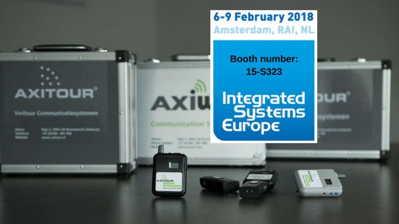 Axitour aanwezig op integrated Systems Europe 2018