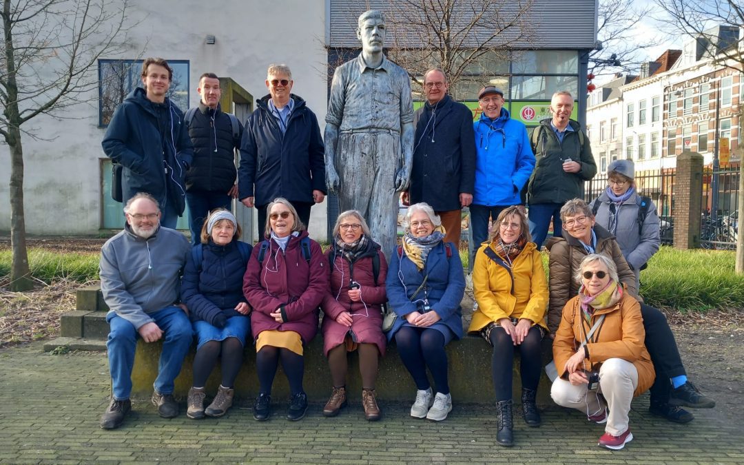 Rotterdammer Jaap geeft rondleidingen goede doel met Axitour rondleidingsysteem